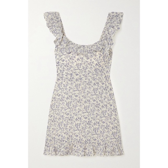 Reformation Paris Floral Mini Dress, Gracie, Size 2 - Picture 2 of 9